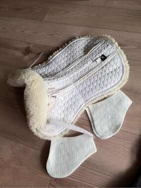 Mattes Sheepskin correction half pad shimmable size M